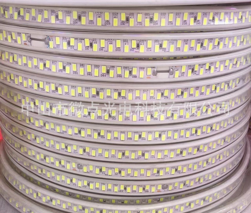 AC110V 220V 5730 180灯高压灯带