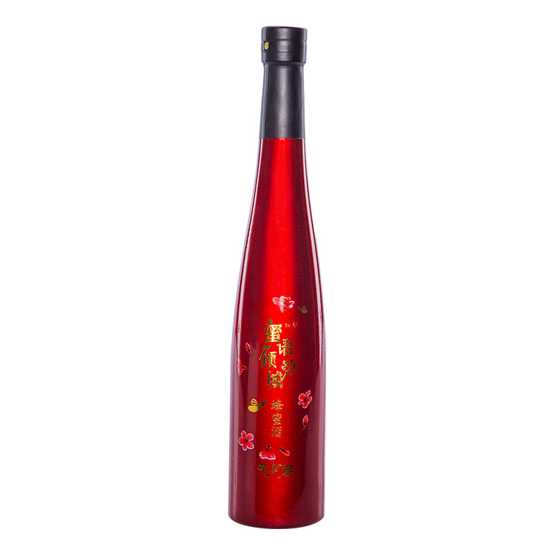 秦岭土槐花蜂蜜酿造半甜型低度小瓶蜂蜜酒厂家直销 结婚聚会酒