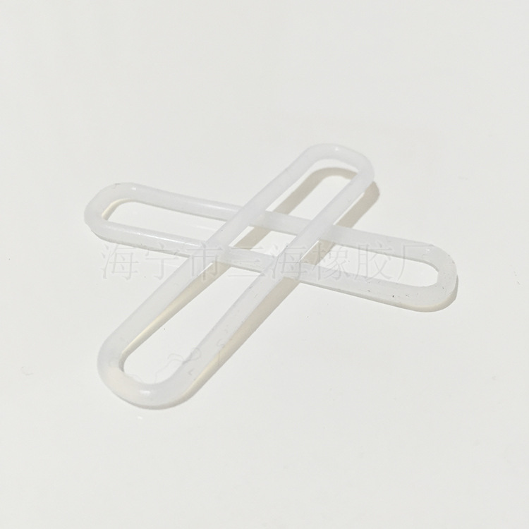 来图加工定制橡胶密封圈 耐温透明硅胶密封圈 长方形橡胶圈