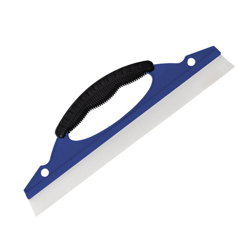 Slotted D-shaped silicone wiper car cleaning wiper glass scraper car wash fast without damaging the paint