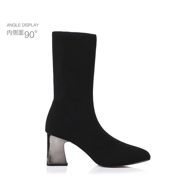 Bottes femme AFFINITé en Tissu élastique - Ref 3355093 Image 63