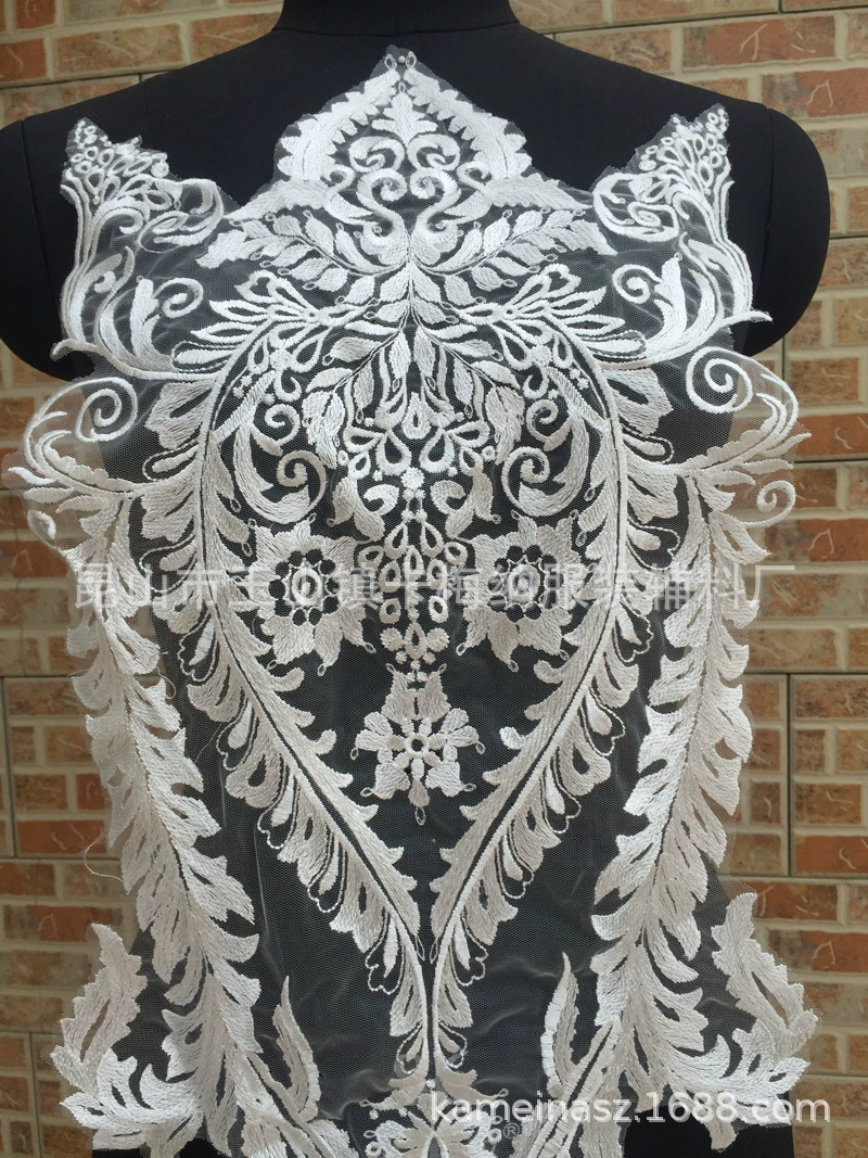 Silk threads, accessories, polyester, with embroidery, European style, cosplay