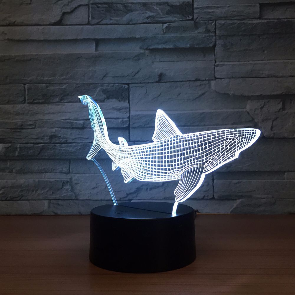 亚克力小夜灯3d立体视觉七彩