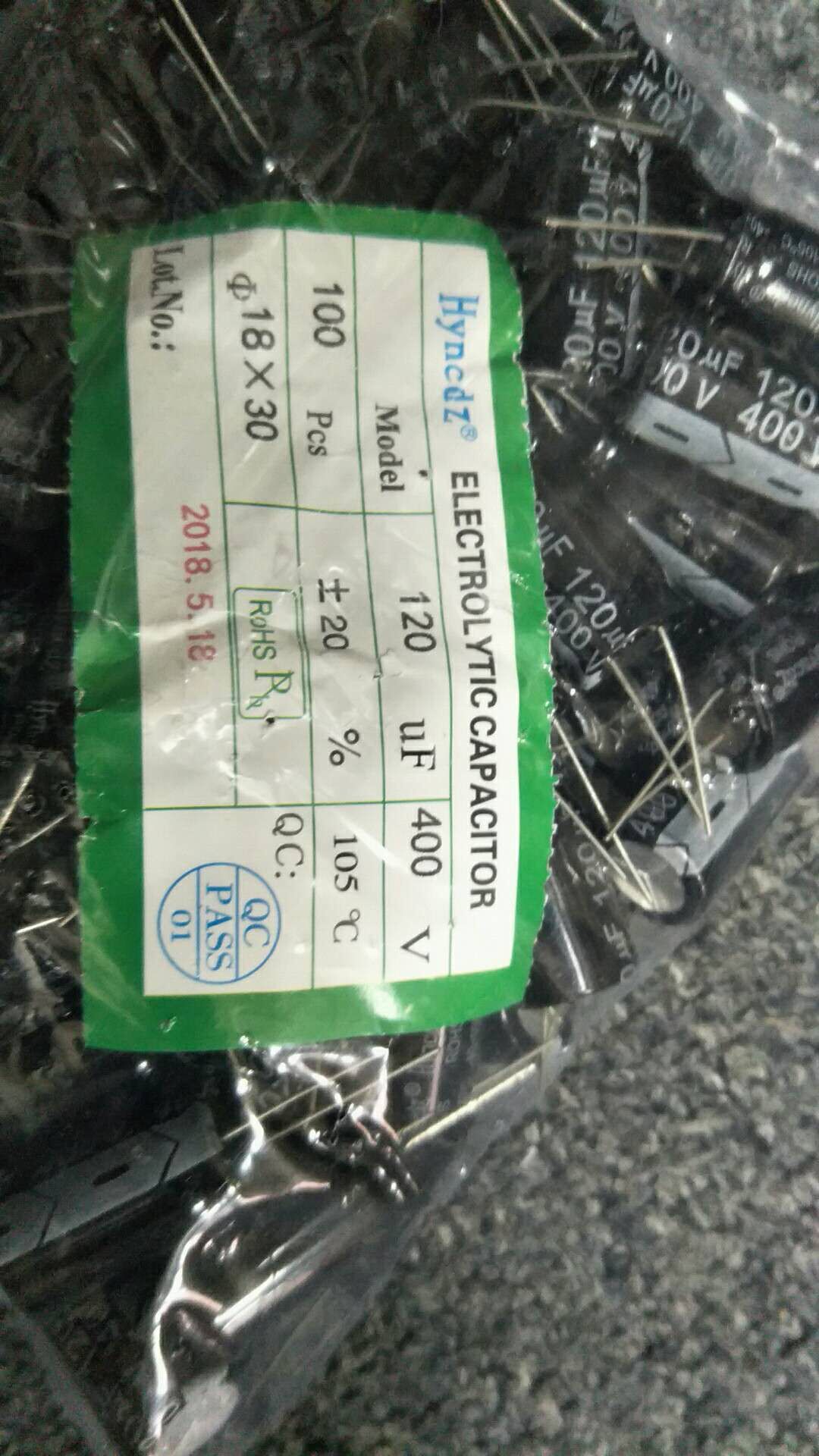 供应hyncdz 铝电解电容 400V120UF