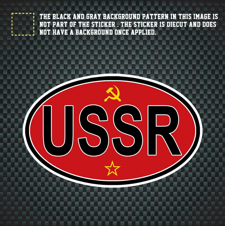 [苏联 系列车贴纸 USSR soviet union decal sticker]