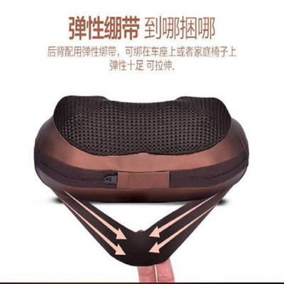 腿腰部禮品電動按摩器儀車載家用按摩枕頭