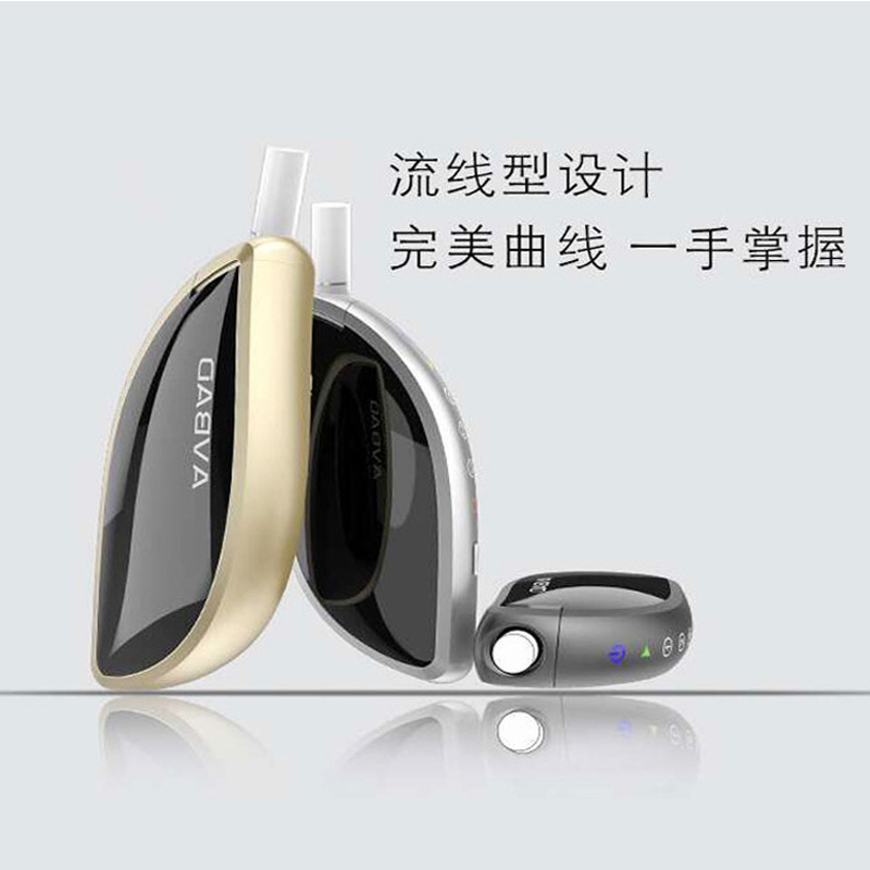 跨境专供AVBAD TT新款电子烟套装 低温加热不燃烧智能触摸开关互