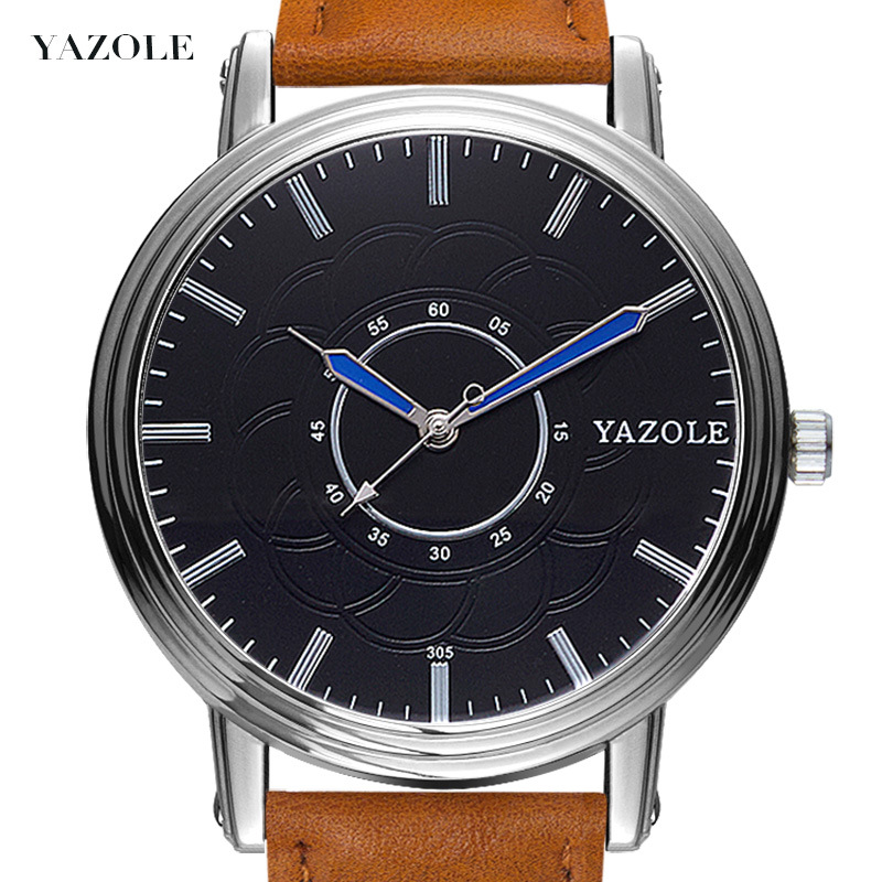 Yazole366 305 Gift Factory Wholesale Leisure Quartz Waterproof Stars Men's Wrist Table Watch