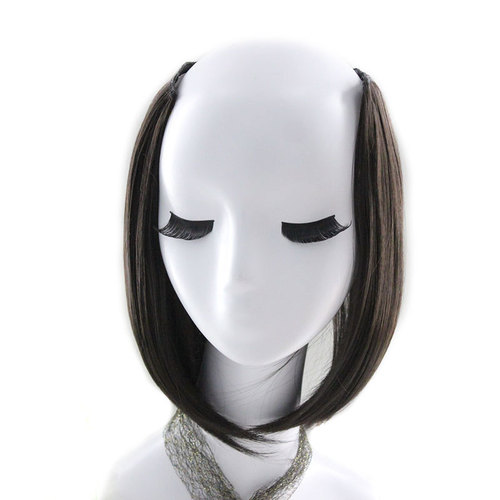 Thickened inner hair extension piece, fake bangs, wig piece, realistic wig piece, bangs