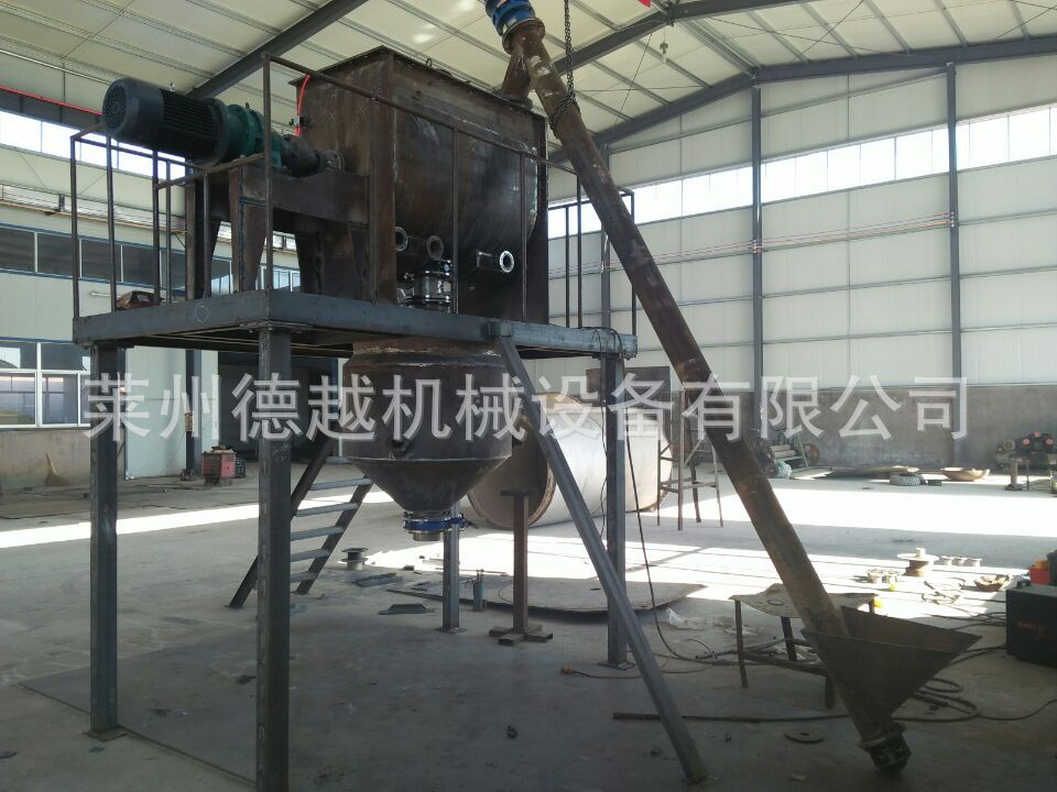 山东莱州德越1吨干粉砂浆设备  干粉搅拌设备  干粉搅拌机