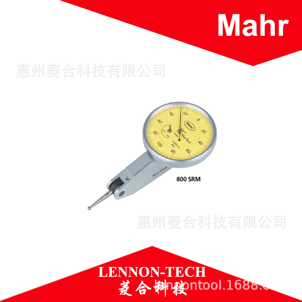 德国马尔mahr大量程杠杆百分表 800SR 杠杆千分表 800SRM