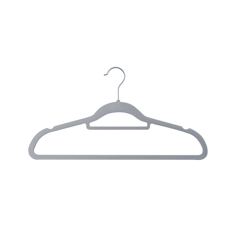 留存道卞栎淳老师推荐超薄环保防滑植绒家用卧室收纳男士衣架大众|ms