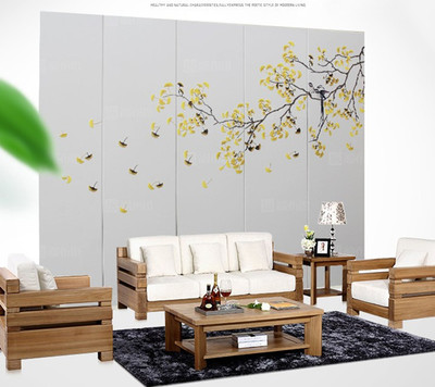 酒店工程定制刺绣浮雕背景墙硬包软包  颜色定制客厅卧室墙面割雕|ms