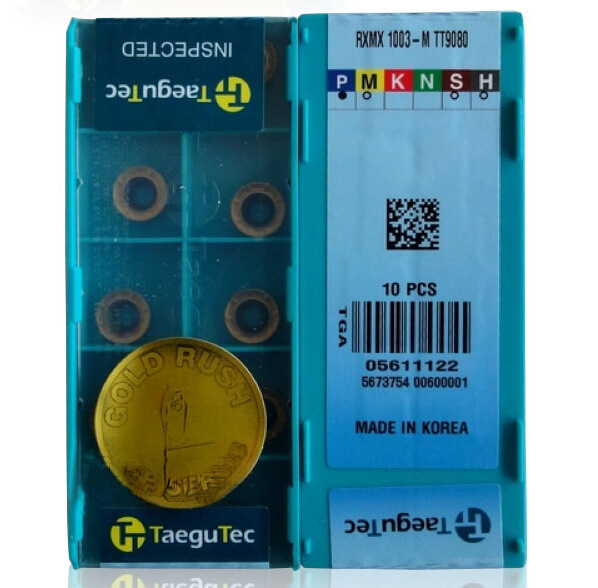 韩国特固克Taegutec数控刀片 RXMX 1003-M TT9080 现货