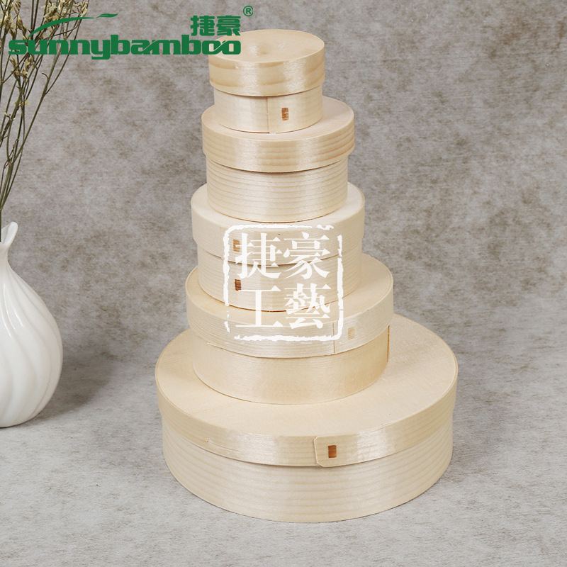 Hot-selling wholesale cork skin food box set, round multi-functional chocolate universal bark box, customizable detail image 6