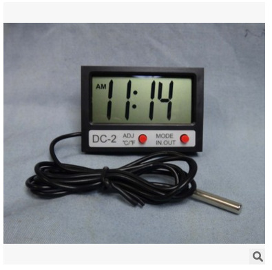 冰箱温度计 小温度计 带探头耐高温温度表 数显电子温度表DC-2