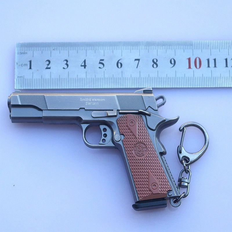 Оружие, пистолет, металлический чемоданчик, брелок, P1911