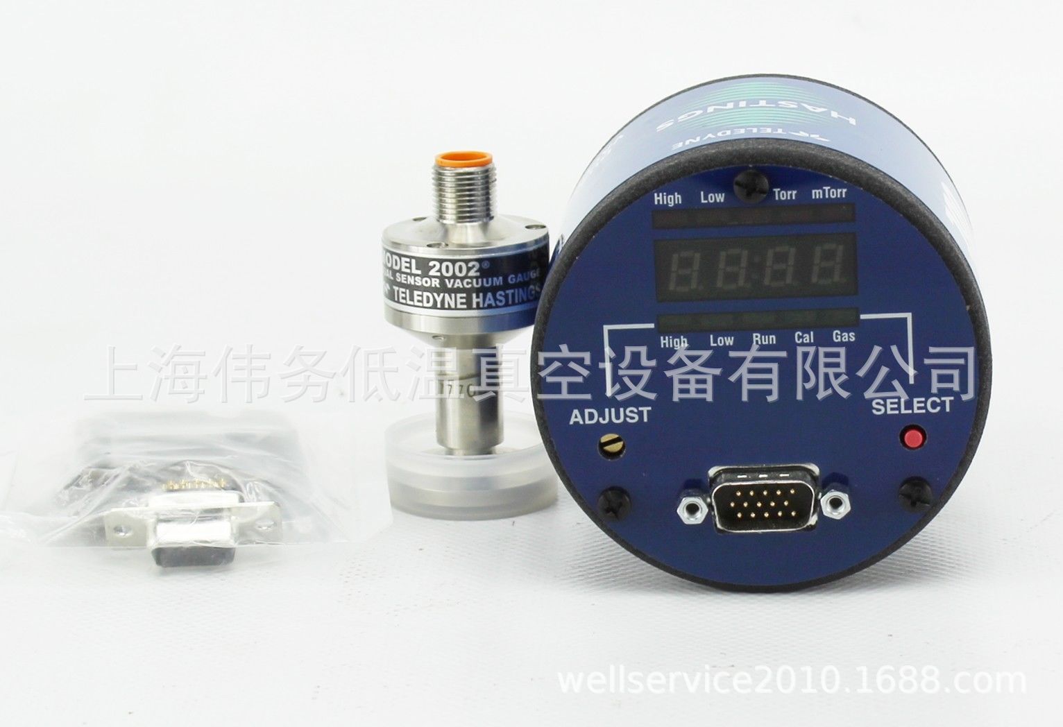 TELEDYNE HASTINGS HPM-2002-OBE Dual Range Vacuum Gage Sensor