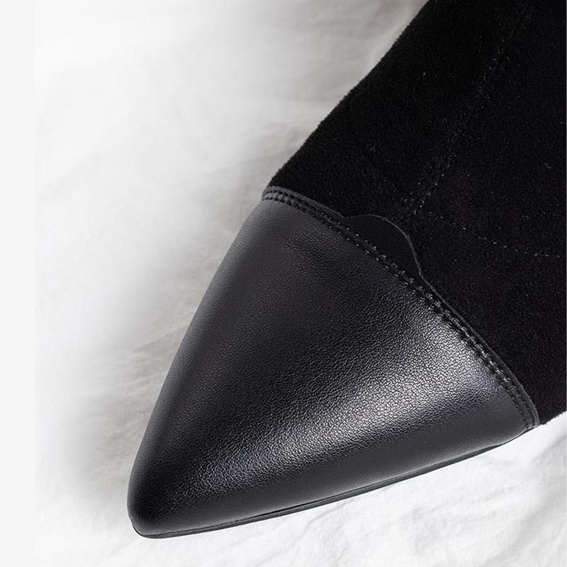 Bottes femme en Daim - Ref 3355214 Image 3