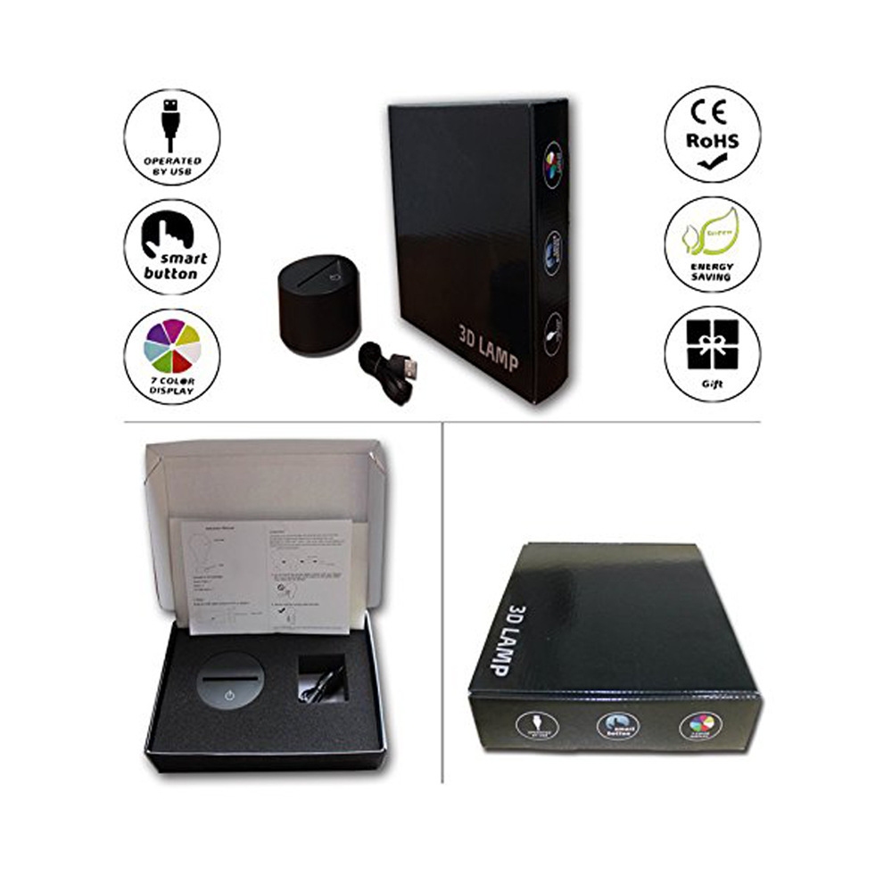 usb触摸灯电子产品 创意led氛围灯 节能小夜灯批发厂家FS-3325