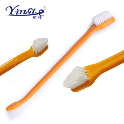 Pet toothpaste, dog oral care supplies, teeth care tools, dog toothbrush set, 4-piece dog toothpaste set