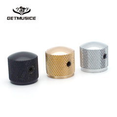High-end metal potentiometer knob guitar strap hole metal volume knob bass volume knob tone knob