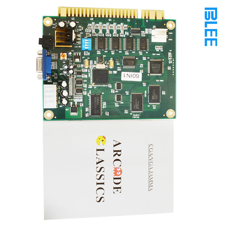 Versión de exportación Versión en inglés 60-en-una máquina de juego placa base placa de circuito 60in1 Tablero de programa tablero de juego de máquina de doble filo