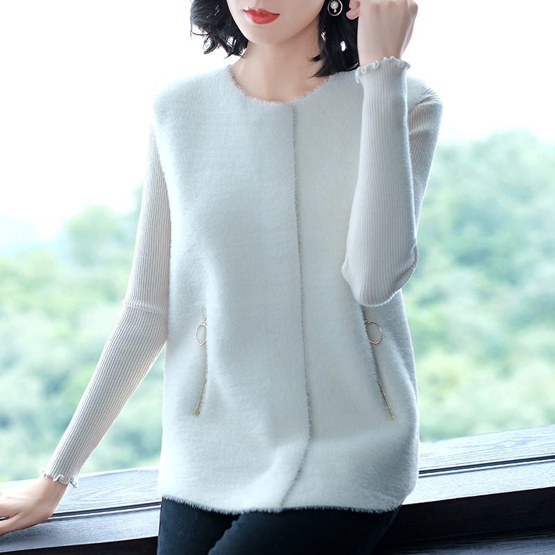 Gilet femme en Tricot - Ref 3317843 Image 7