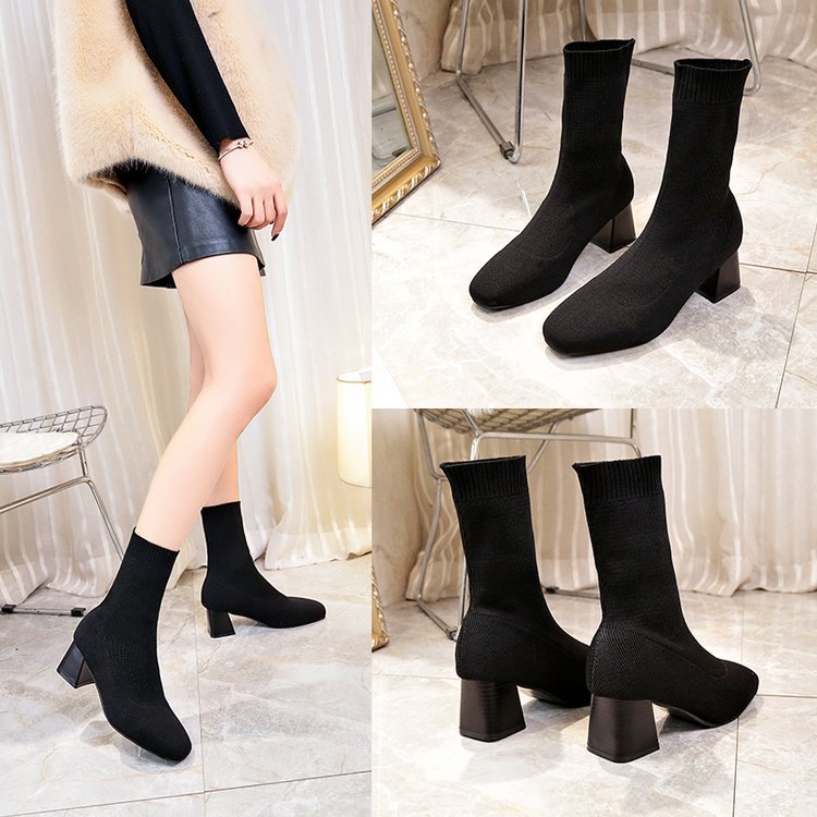 Bottes femme en Tissu - Ref 3355140 Image 17