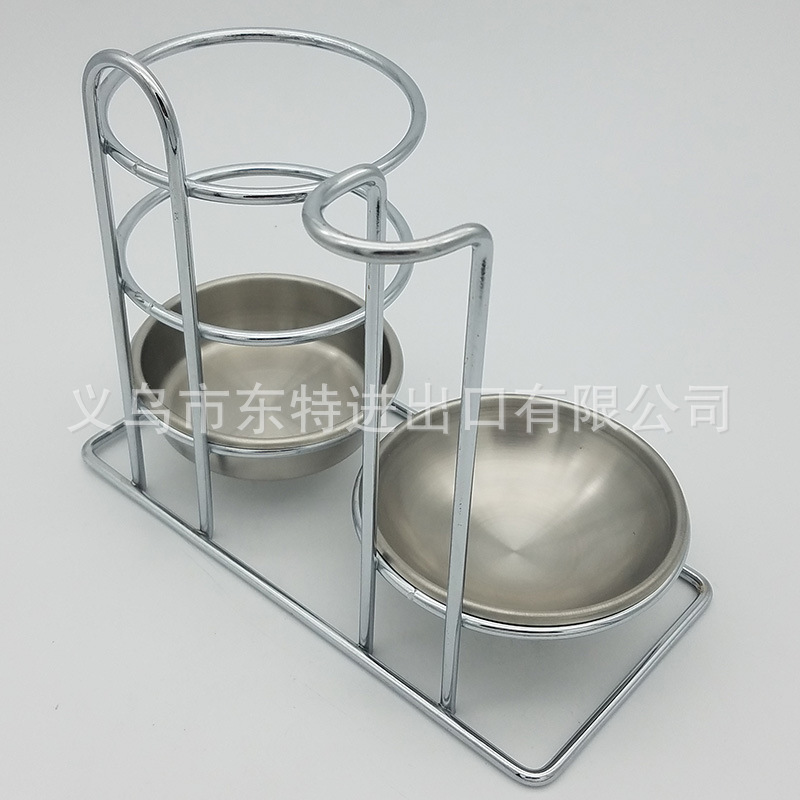 Factory direct sales of stainless steel kitchenware buckets, multi-functional kitchenware storage racks, and household spoons, chopsticks, knives and forks storage racks detail image 4