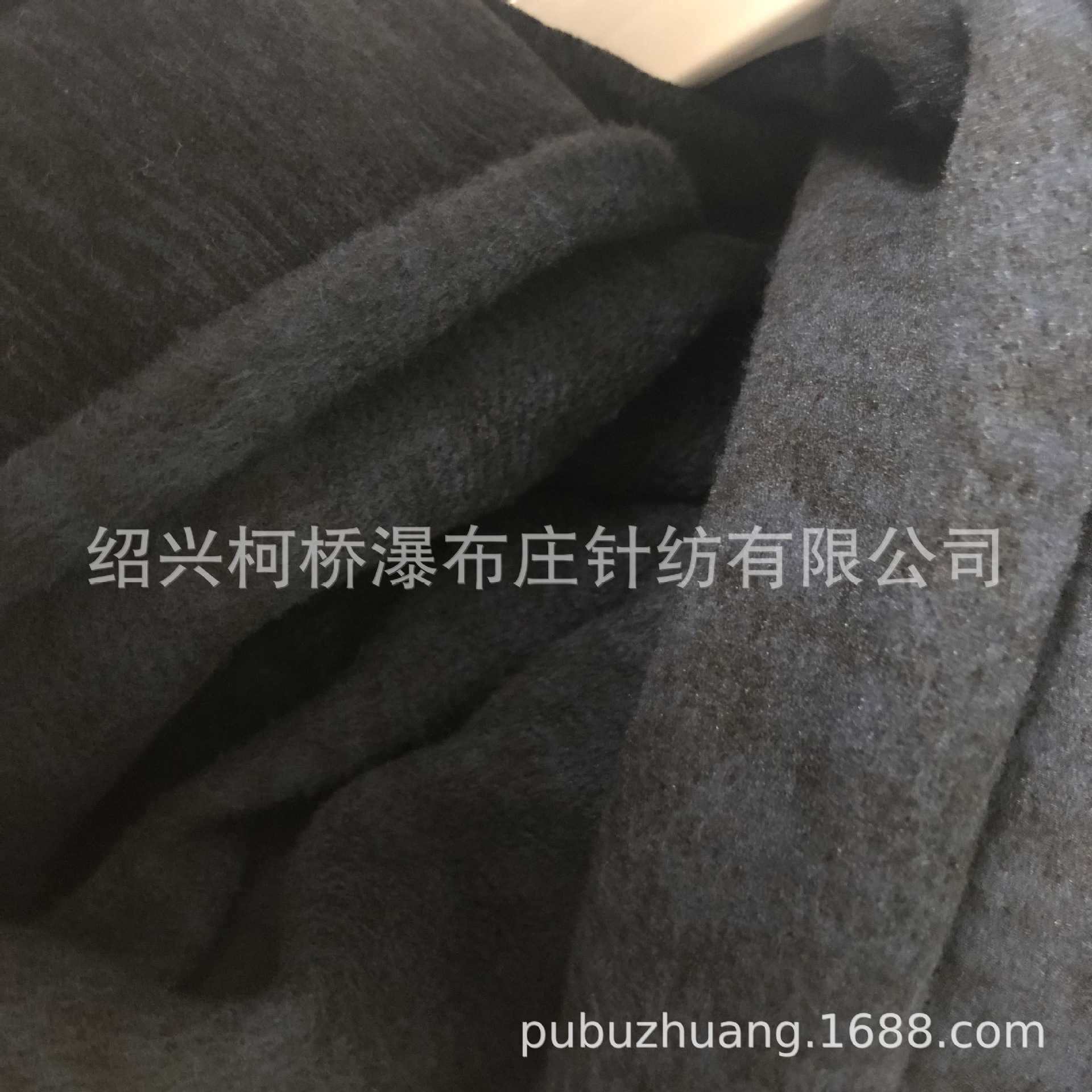 厂家直销针织全涤彩条阳离子双色摇粒绒面料 双刷单摇