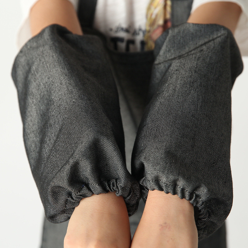 Delantal para niños Denim ajustable SOMBRERO actividad Jugar ropa pintura Centro de Educación Temprana centro comercial rendimiento ropa entre padres e hijos