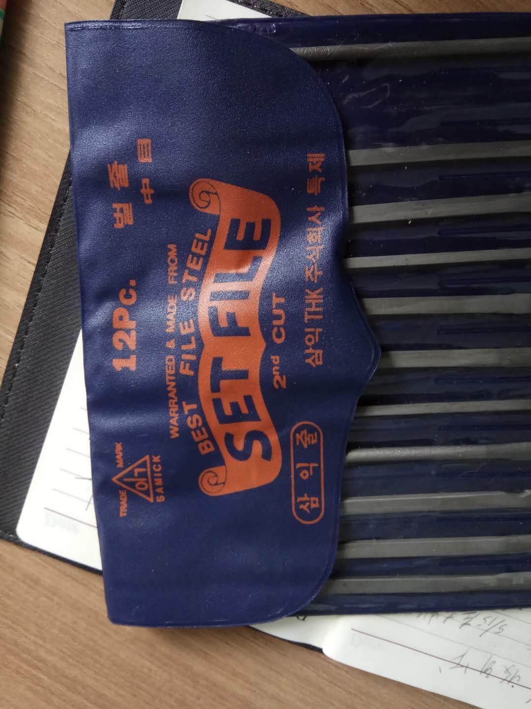 销售韩国SAMICK(三益)中目平锉锉刀 12件套