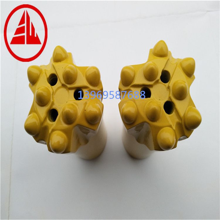 山东凿岩钎具  51R32液压钎头  9齿台车球齿钎头  螺纹可定做