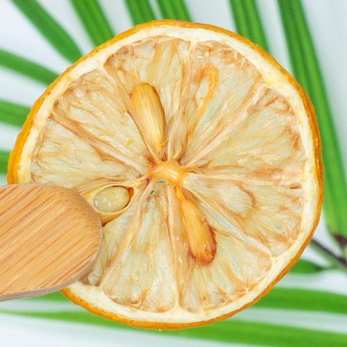 Dried Lemon Honey Lemon Slices Sichuan Anyue Fresh Lemon Slices Fruity Tea 50g Can Dried Lemon