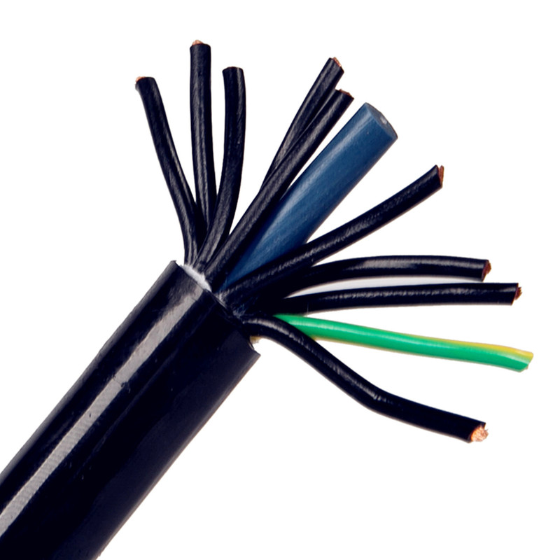 Outdoor Self-supporting Armored Category 5 Copper Network Cable Plus Steel Wire Shielded Copper Network Cable