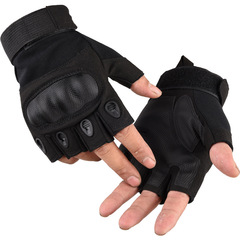 Combat half-finger gloves for men, autumn and winter, special forces anti-cut fighting anti-slip boxing outdoor gloves, cycling sports fitness