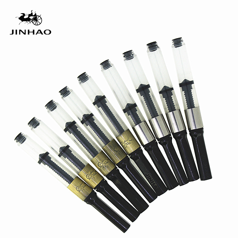 金豪精美通用钢笔可替换青铜吸墨器旋转抽拉真空笔胆墨水囊吸水器|ms