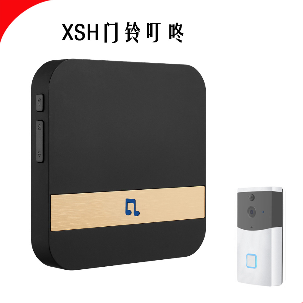 WIFI可视门铃音乐433协议澳规叮咚智能蓝牙配对无线智能叮咚
