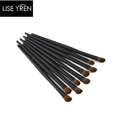 丽色伊人单支小马毛眼影刷圆斜头眼部修饰彩妆工具木柄现货批发|ru