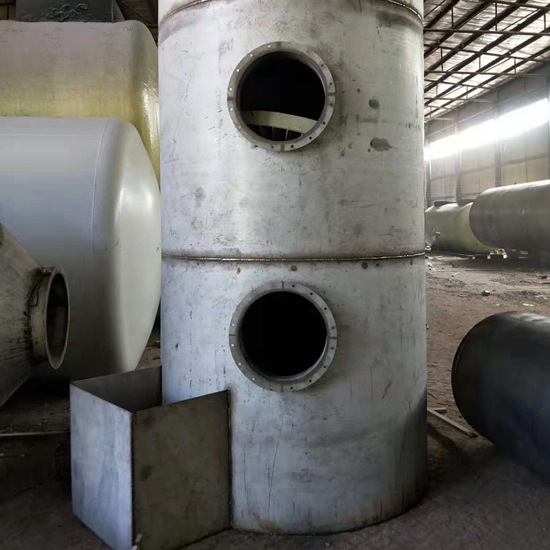 厂家供应 不锈钢洗涤塔喷淋塔 填料净化塔工业废气净化设备