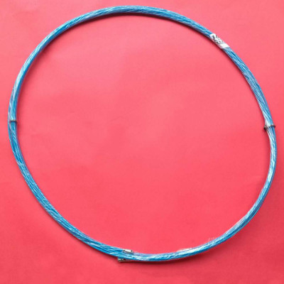 大量供应20m 19股纯钢丝滑轮高硬度穿管器 引线器 电工电线穿线器
