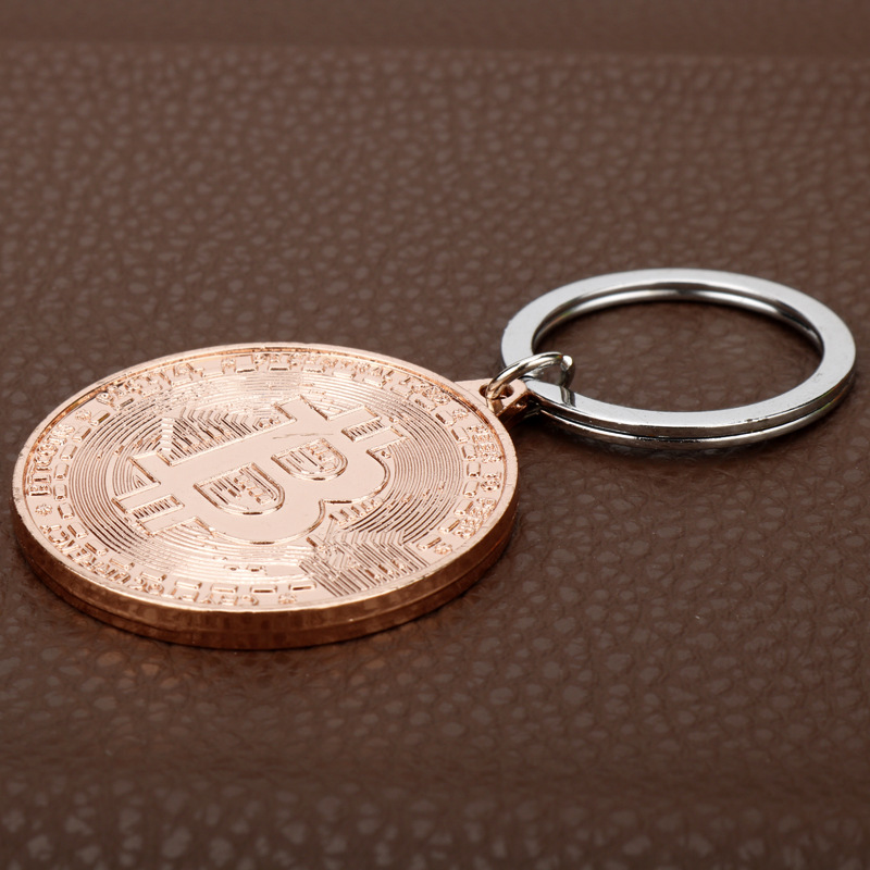 Creative Letter Coin Keychain