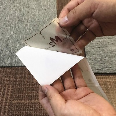 办公室方块地毯辅料单面粘性贴片无味安装方便不损坏基础地面环保|ms