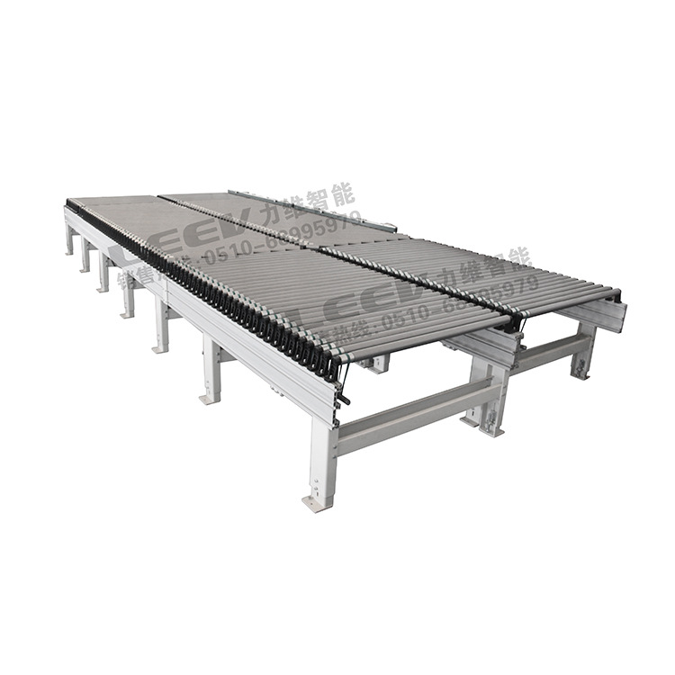 力维智能 套胶式滚筒动力输送机 包胶滚筒机节能木材