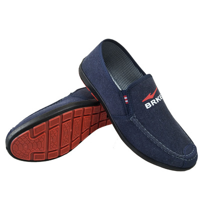 乾裕德2020新款老北京布鞋老北京板鞋产地货源豆豆鞋男韩版休闲