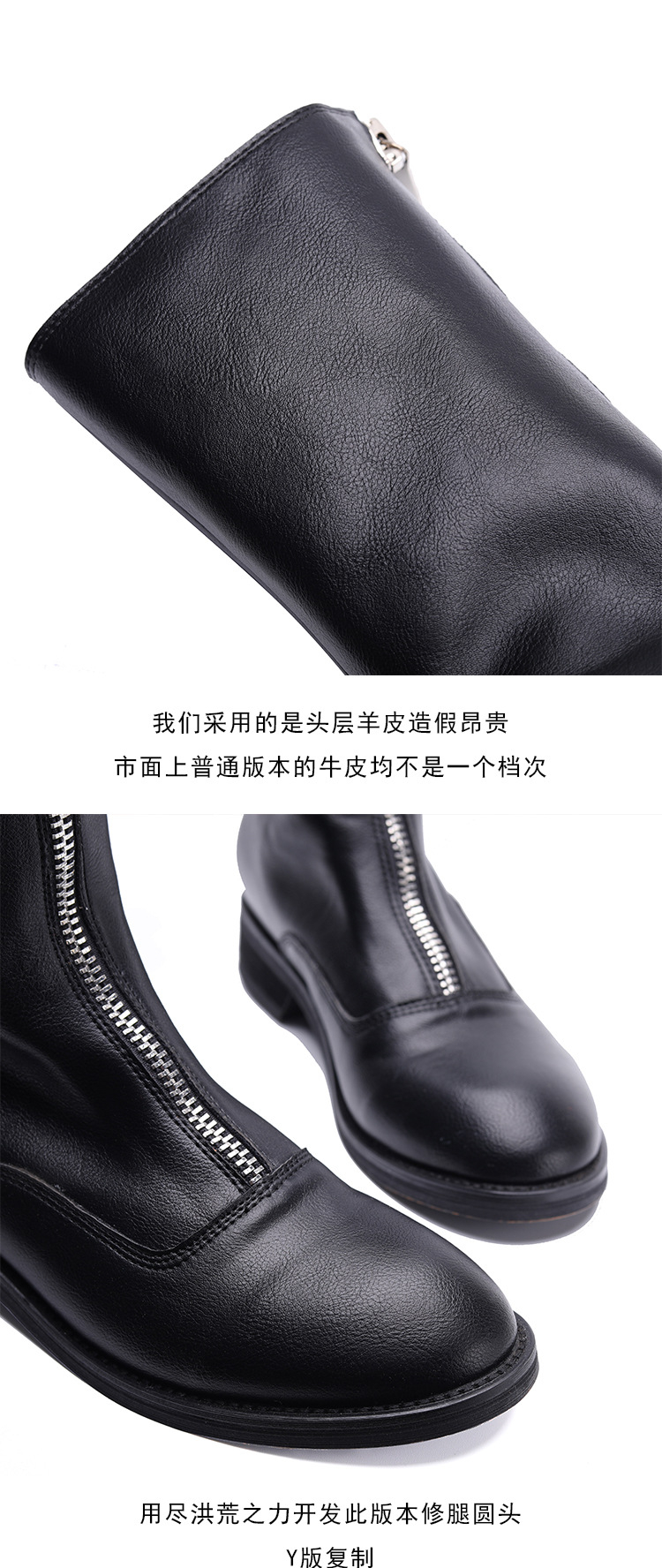 Bottes femme en En cuir - Ref 3354714 Image 14