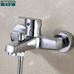 Batch Name Jia Shower Three-in-One Mixed Valve Thickened Freeze-Proof Hot and Cold Mixing Valve Bathroom Bathroom Tub Faucet