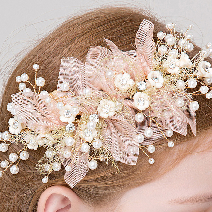Fashion accessories hair clip head flower headdress
