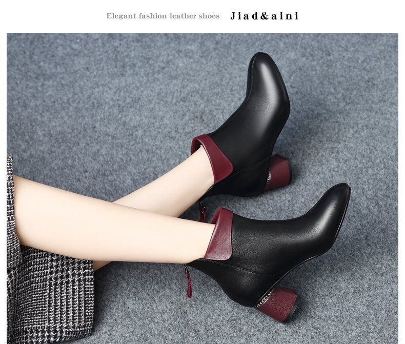 Bottes femme en PU artificiel - Ref 3355318 Image 9